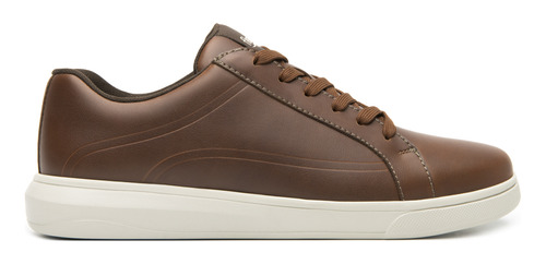 Tenis Flexi Para Hombre Estilo 415301 Brown