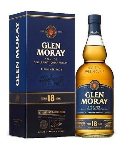 Whisky Glen Moray 18 Años 700cc - Oferta