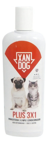 Shampoo 3x1 Para Cães E Gatos Xandog 250ml Centagro