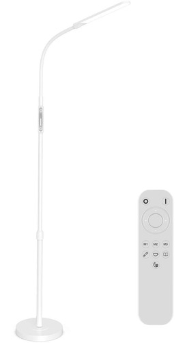 Lámpara Led De Pie Nxone Ajustable, C/control, 188cm, Blanco