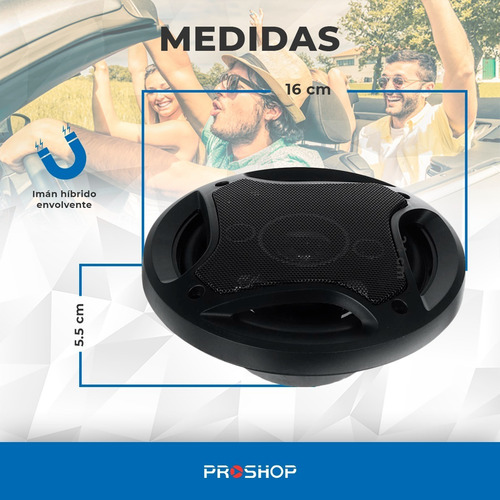 Imagen 8 de 10 de Combo Estereo Stereo Pantalla Tactil Din Parlantes 16 Cm
