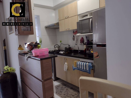 Imagem 11 de 15 de Lindo Apartamento De 2 Dormitórios No Acquaplay - Santos A Venda R$468mil - 455