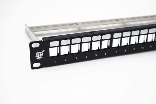 Panel De Conexiones Keystone 1u En Blanco De 24 Puertos...