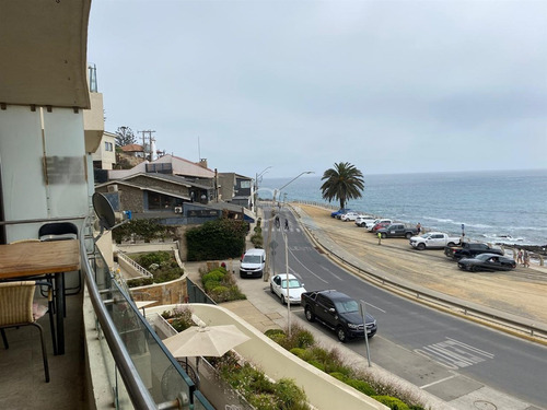 Venta Departamento En Concón De 3 Dorm. Primera Linea Playa