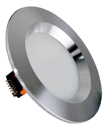 Plafon Led 18w Spot Bote 12 Cm Satinado Luz Bca O Calida 