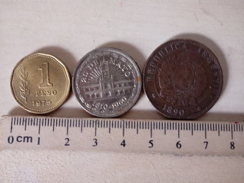 Monedas Argentinas De Peso Y Austral