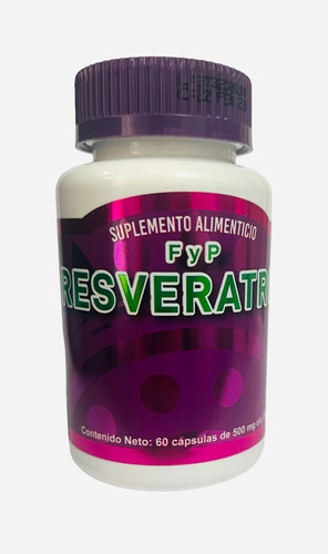 Resveratrol (quercetina) 60 Caps. 500mg 