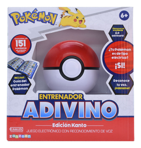 Juego Adivino Pokémon Entrenador Electrónico