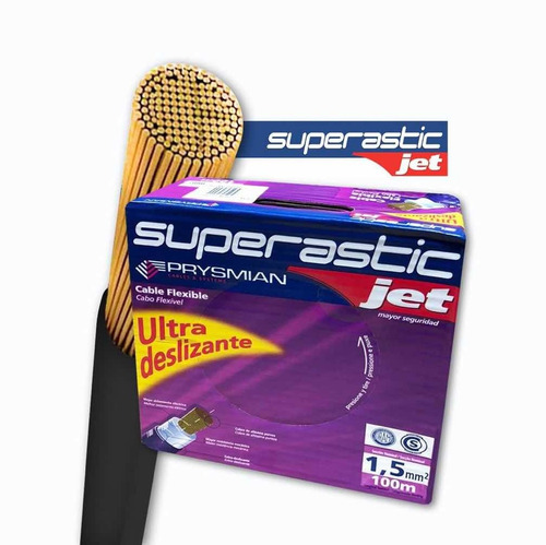 Imagen 4 de 9 de Cable Unipolar Superastic Prysmian 2.5 X500mts Y 1.5 X100mts