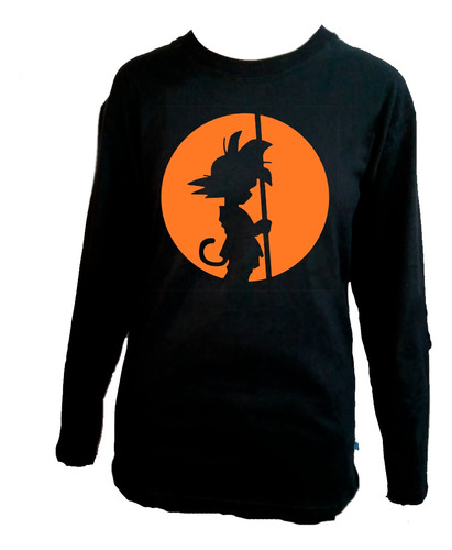 Remera Algodón Manga Larga Dragon Ball