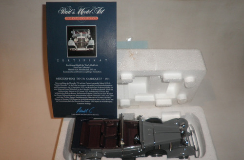 Paul's Model Art Esc 1:24 1931 Mercedes-benz 770k Minichamps