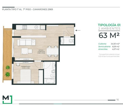 Imagen 17 de 30 de Departamento - Venta Villa Del Parque