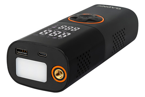 Inflador Digital Inalámbrico Gadnic Compacto Con Linterna