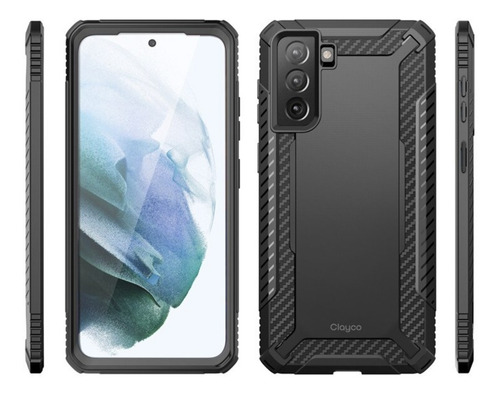 Imagem 2 de 6 de Capa Anti-impacto 360 Fullbody Para Samsung S21 6.2 Clayco