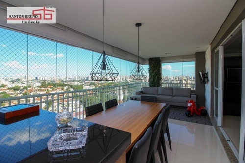 Apartamento Com 3 Dormitórios À Venda, 153 M² Por R$ 1.595.000,00 - Freguesia Do Ó - São Paulo/sp - Ap0581