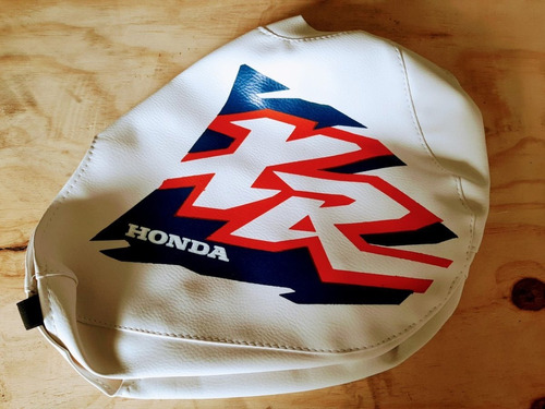 Blanco Azul Rojo N°3 Tanque / Estanque  Para Motos Honda Xr