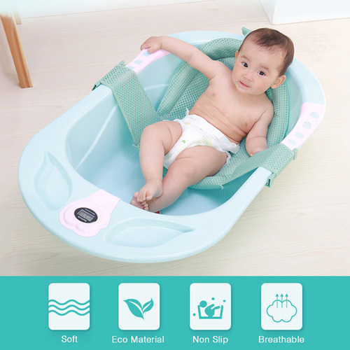 * Red De Baño Ajustable For Bebés, Cabestrillo Y Malla For A