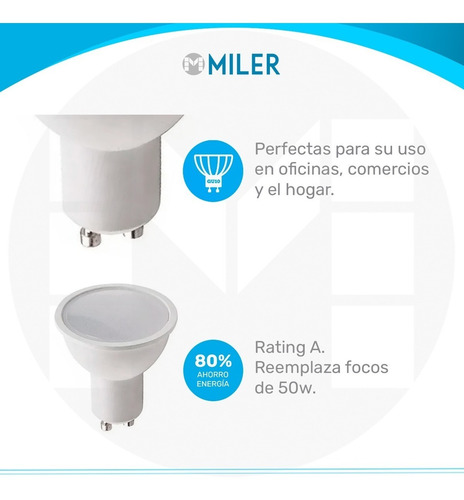 Imagen 3 de 10 de Spot Aplicar Monovolumen Alto Circular Con Dicro 7w