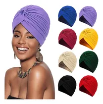 Comprar 8 Pc Turbantes Gorros Dama Mujer Oncológicos Quimio Alopecia