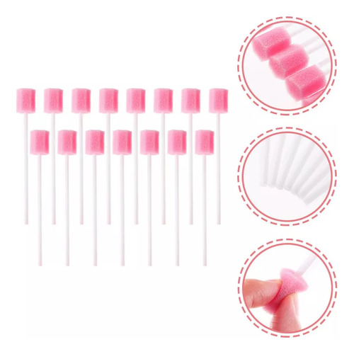 Bx Hisopo Bucal Para Limpieza De Dientes De 300 Piezas