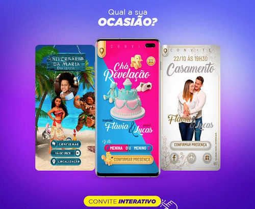 Imagem 1 de 1 de Convites Interativos