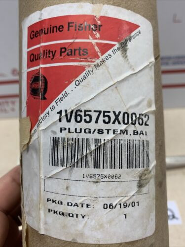 Fisher - Rosemount 1v6575x0062 Plug & Stem New Cci