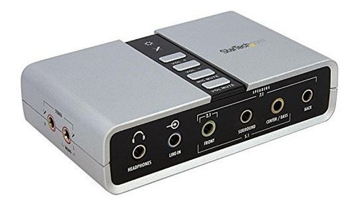 Startechcom 71 Usb Audio Adapter Tarjeta De Sonido Externa C