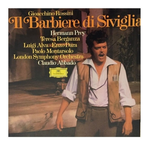 Boxset Lp - Il Barbiere Di Siviglia Opera - Rossini 1972