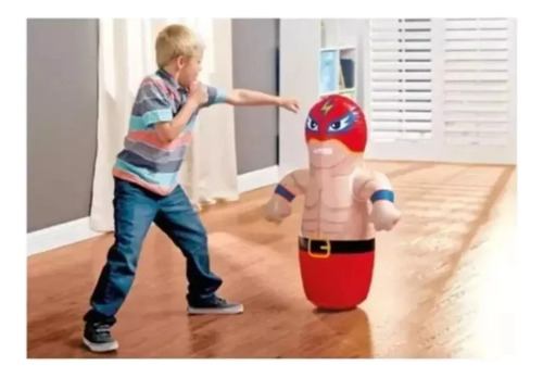 3 Muñecos Inflables Punching Bag Peleadores + Envío Gratis Aleatorio
