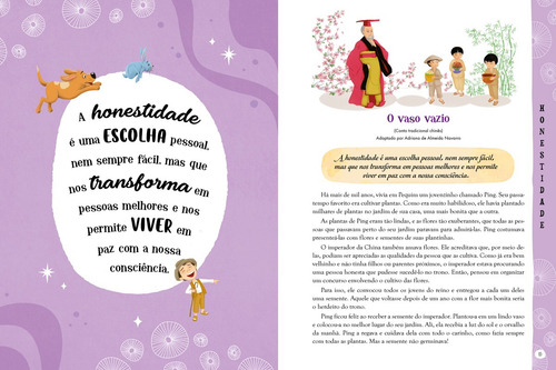 O Incrível Livro De Virtudes E Valores: Não Tem Subtítulo, De Adriana De Almeida Navarro. Tem Série, Não Tem Volume. Editorial Editora Ciranda Cultural, Capa Mole, Primeira Edição Em Português, 2024