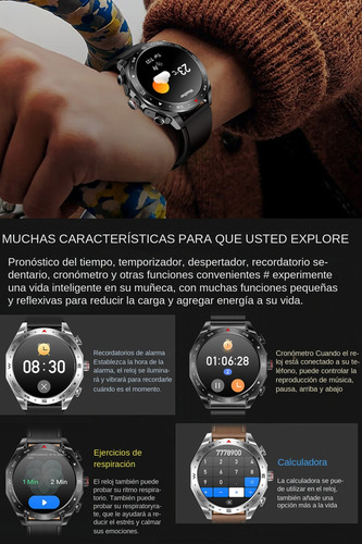 Reloj Inteligente 2 En 1 Con Auriculares Bluetooth