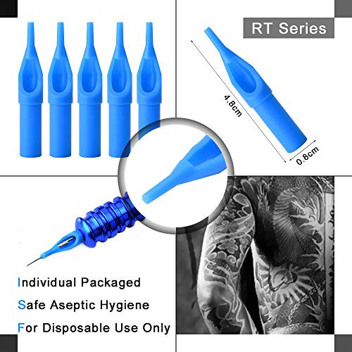 Juego De Agujas Y Puntas Para Tatuajes, 100 Piezas De Agujas