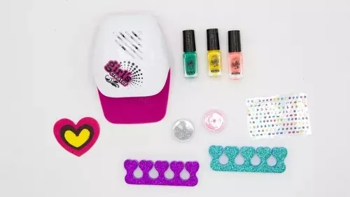 Kit/ Set De Uñas Para Niñas Juguete Con Accesorrios