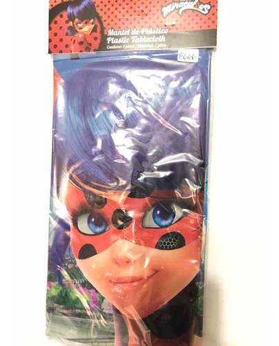 Mantel Miraculous Ladybug Fiesta Mesa Decoración Cumple Gm