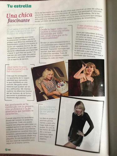Revista Tú Cd9 Taylors Swift Los Polinesios Posters