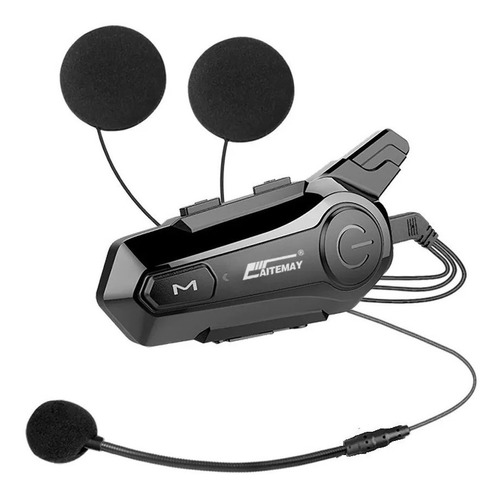 Intercomunicador E1 Auriculares Casco Moto Bluetooth