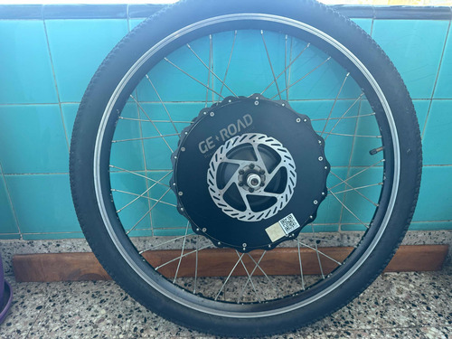 Bicicleta Gt Agressor Con Rueda Eléctrica Ge Road