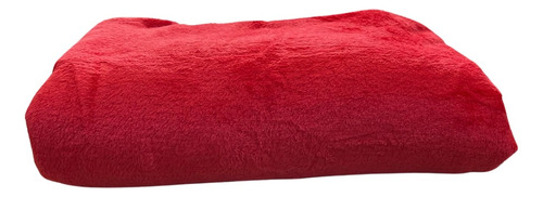 Pack De 5 Cobertores Ligero Individual Vero Hogar Rojo Liso