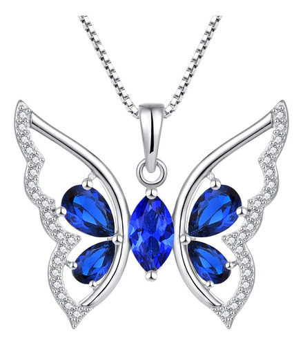 Yl Collar De Mariposa Para Mujer, Colgante De Mariposa Cread