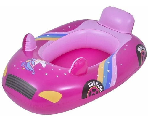 Bote Inflable Salvavidas Coche Flotador Pileta Playa Niño