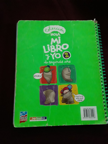 Coleccion Hola Mi Libro Y Yo 2 Editorial Ediba Libros (Usado)
