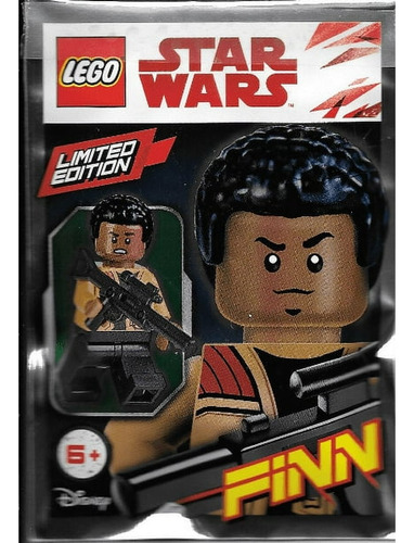   Star Wars Minifigura - Finn Con Arma Bláster