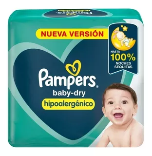 Pañales Pampers Baby-dry Hipoalergénico - Iaruchis Bebe