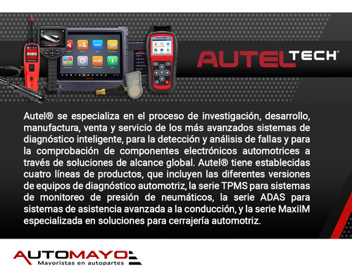 Autolink Al529 Autel Escáner Automotriz Actualizable Obd 2