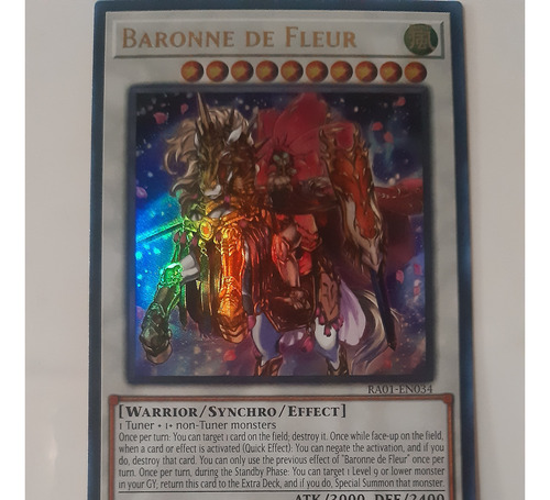 Baronne De Fleur Yugioh Ultra Rare 