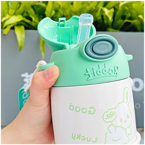 Termo Botella Acero Inoxidable 500ml Kawaii