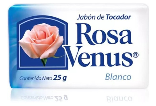 Jabon Rosa Venus Blanco 100 Piezas Msi