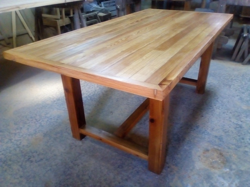 Mesa De Pinotea Maciza De Comedor 2,00mtr