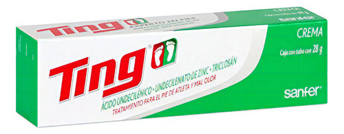 Ting Crema Acido Undecilenico De Zinc, Triclosan, Tratamient