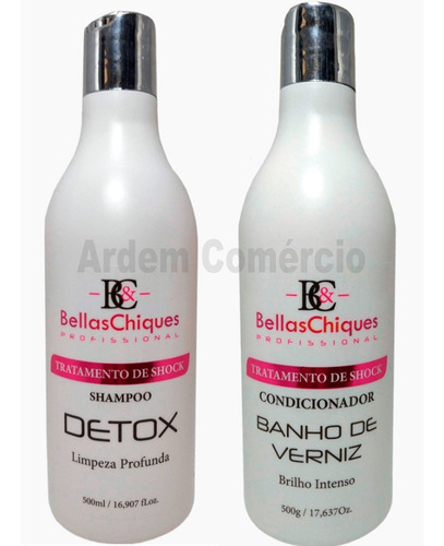 Kit Bellas E Chiques = Shampoo E Condicionador 500ml